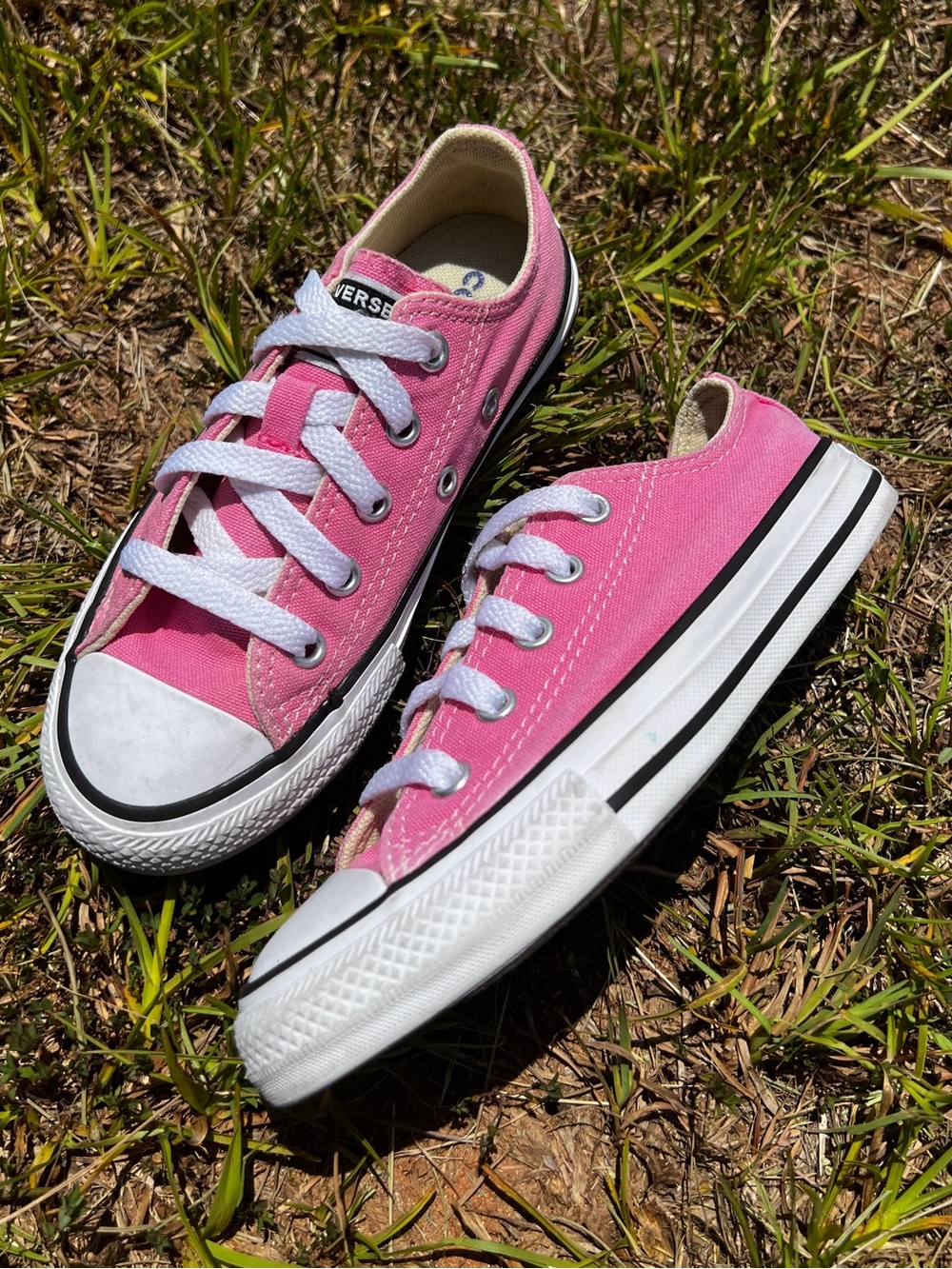 CLEAN Converse size 12c Toddler Chuck Taylor All Star Pink shoes